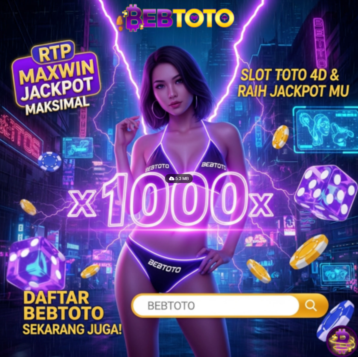 Rasakan Sensasi Menang Besar dengan RTP Maxwin Jackpot Maksimal Hanya di Bebtoto!